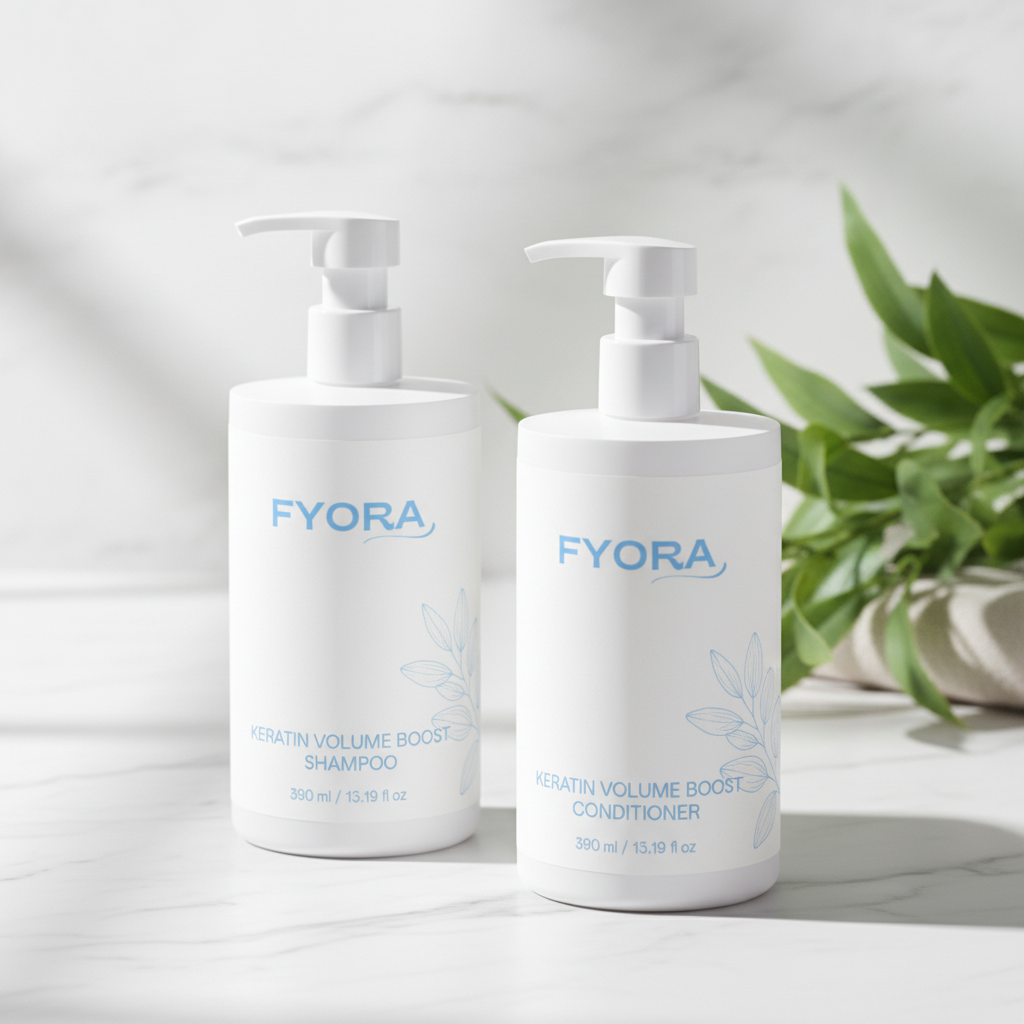 Keratin Volume Boost Hair Care Set